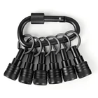Facaincxs Upgraded 6PCS Bits Holders Any Standard 1/4" Hex Shank Bit, Black New. Price: $11.02.
