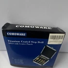 Comoware Titanium Coated Hss Step Drill Bit Set 5PCS Gold With Center Punch New. Price: $23.99.