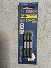 Bosch ITDET302503 Pc. Impact Tough 2.5 In. Torx #30 Double-ended Bits New. Price: $11.25.