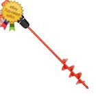 Auger Drill Bit For Planting 2"(D) X14.5(L), Garden Ground Earth Spiral New. Price: $13.82.