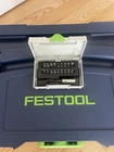 Festool Bit Set 205825 SYS3 Xxs Ce-mx Bh 60 Storage With Magnetic Holder New. Price: $111.99.