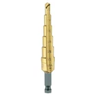 Irwin 15102ZR Titanium Nitrate Coated Step Drill Bit 3/16 To 1/2" New. Price: $55.06.