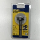 Irwin Tools 1966934 Marples Wood Drilling Forstner Bit, 1-1/2", New. Price: $23.99.