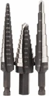 Irwin Unibit 10502ZR 3-PIECE Step High Speed Drill Set New. Price: $79.99.