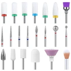 Melodysusie 21PCS Nail Drill Bit Set, Professional 3/32'' Ceramic Diamond Carbid New. Price: $14.35.