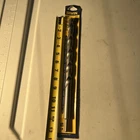 Irwin 3/4" X 13" Rotary Masonry Drill Bit, 3/8" Straight Shank, Flute 5026022 New. Price: $18.00.