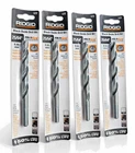 Ridgid 4PK 25/64" Black Oxide Drill Bits Cold Fire Metal Wood New Sealed Oem. Price: $11.99.