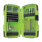 Greenlee DDKIT-1-68 Drill Bit SET,68 PCS.,1/4", 5/16", 3/8" 11L585 New. Price: $158.44.