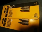 (4) Dewalt DW2201 #1 Square Recess Bit Tip New. Price: $10.00.