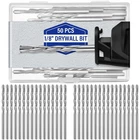Tondiamo 50 Pcs Drywall Router Bits 1/8" Drill Guide Point Cutti... New. Price: $36.97.