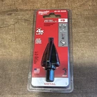 Milwaukee 48-89-9209 Step Bit #9 Metal Pvc 7/8 1/8 New. Price: $29.99.