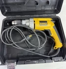 Dewalt Corded Drill DW236 1/2'' (13MM) Vsr Keyless Chuck With Handle Case Used. Price: $59.99.