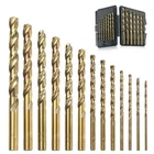13PCS Cobalt Drill Bit Set M35 Hss Sae 1/16" 1/4" 135 Tip Twist Jobber Lengt New. Price: $14.69.
