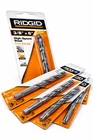New Ridgid 3/8 In Black Oxide Drill Bits 5-PACK Hss Heavy Duty High Speed Steel. Price: $17.99.