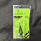 Greenlee 34403C #3 Cobalt Kwikstepper Bit New. Price: $33.95.