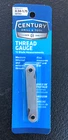Century Metric Thread Pitch Gauge 0.50 -1.75 12 Blade New. Price: $9.99.