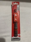 Milwaukee 5-PC 3/16" Shockwave Carbide Impact & Hammer Drill Bits Masonry New. Price: $23.95.