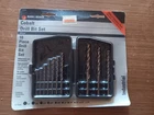 Vintage New Black And Decker Cobalt 10 Piece Drill Bit Set With Case. Price: $16.99.