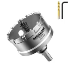 Mollom (2-9/16'' 65MM) Heavy Duty Carbide Hole Saw With Pilot Drill Bits, H... New. Price: $28.66.