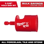 Milwaukee 1-1/4" Diamond Max Hole Saw Bit Used. Price: $18.95.
