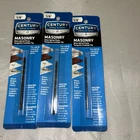 Century Drill And Tool Lot Of 3PCS 86408 Tapcon Masonry Bit, 1/8 -inch New. Price: $9.99.