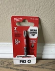 Milwaukee Electric Tool 48-32-4463 Shockwave 2" Power Bit Phillips #3 New. Price: $7.99.
