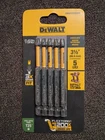 Dewalt DWAF3SQ2IR5 Power Drill Bits 1/2 (new Sealed). Price: $12.99.