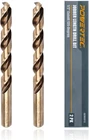 1/2" Cobalt Drill Bits - Pack 6" Length M35 Hss Jobber Twist Bit... New. Price: $26.06.