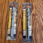 (2) Bosch 1/2" X 6" Rotary And Hammer Drill Carbide Tip Bit LBH010 New. Price: $7.00.