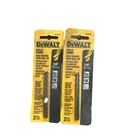 Dewalt DW1908 1/8" Split Point Gold Ferrous Oxide Drill Bit, 2-PACK Lot Of New. Price: $7.00.