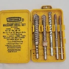 Craftsman Piece 4 Long Carbide Tipped Masonry Drill Bit Set #67095, Nice Vtg Used. Price: $11.33.