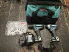Makita DT03 12V Li-ion Cordless 1/4" Impact Driver And Drill Combo Set Used. Price: $175.00.