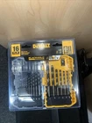 Dewalt Black & Gold High Speed Steel Drill Bit Set 3-FLAT Shank 16 Pc DW1176 New. Price: $19.99.