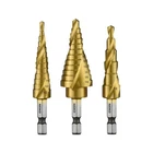 Neiko 10181A Step Drill Bit Set, 3 Piece, Spiral Grooved For Faster New. Price: $27.12.
