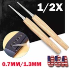 0.7MM/1.3MM Bridge Pin Hole Slotting Saw Kit For Guitar Repair Tools Us New. Price: $16.84.