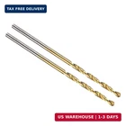 Patikil 1MM Drill Bit, Jobber Straight Shank M2 High-speed Steel 135 Titanium New. Price: $13.71.