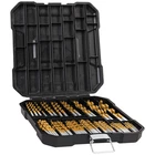 99 Pieces Titanium Twist Drill Bit Set, 135 Tip High Speed Steel, Size From 1/1 New. Price: $33.80.