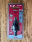 Milwaukee Jam-free High Speed Steel Step Drill Bit #12, 7/8" 1-3/8" Brand New!. Price: $28.95.