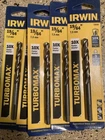Irwin 73319 Turbomax 19/64" Drill Bit Lot Of 5 Pack New. Price: $13.99.