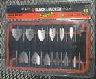 Black&decker 13 Piece Spade Bit Set Includes Storage Pouch New. Price: $16.99.