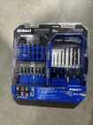 Kobalt Xtr Impact Screwdriver Bit Set 40 Piece 1/4 Hex Shank Factory Sealed New. Price: $18.00.