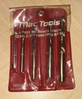 Mac Tools Mechanics Cobalt Left Handed Drill Bit Set 30505DSA Used. Price: $49.99.