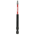 Milwaukee 48-32-4575 Shockwave Impact 3-1/2" Power Bits, #1 Square Recess (5 Pk) New. Price: $17.53.