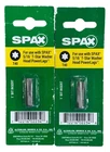 2PK Spax T-star Plus Driver Bit Steel T40 5/16 Washer Head New. Price: $10.99.