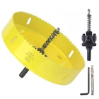 Jiecheng 6-1/4 Inch Hole Saw For Wood,soft Metal,drywall,plasterboard And Ply... New. Price: $27.35.