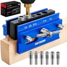 Daydoor Self Centering Doweling Jig, Adjustable Width Medium, Blue New. Price: $41.58.
