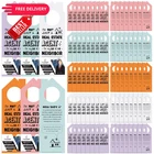 Fullhawl 100 Pcs Real Estate Door Hanger With Business Small Signage, Pink New. Price: $22.99.