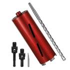 Sali Diamond Core Drill Bits 3 Diameter 10"/254MM 1/2"X11"X5/8"-11 New. Price: $88.03.