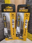 (2) New Genuine Dewalt 1/4 Hex 7/64" Drill Bit Packs DD5107 Impact Ready Titan. Price: $14.95.