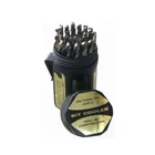 Drill America 29 Pc. 1/16 - 1/2 Cobalt Jobber Bit Set Shatterproof Case New. Price: $112.99.